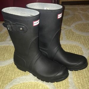 Hunter rain boots